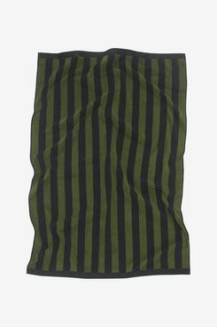 OAS Green Stripe Beach Towel