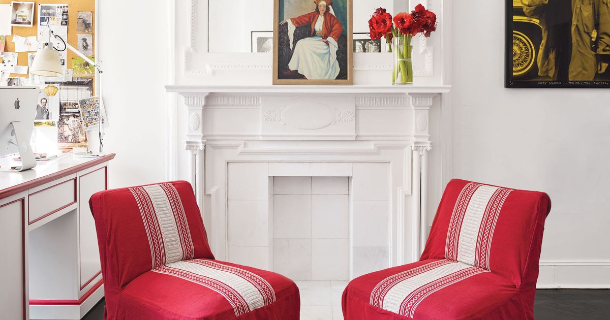 An Interior Designer’s Office-Home in Annie Hall’s Building
