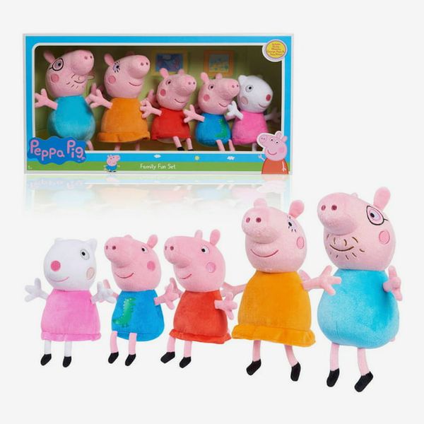 Peppa Pig Family Fun Set Plush 5-Pack