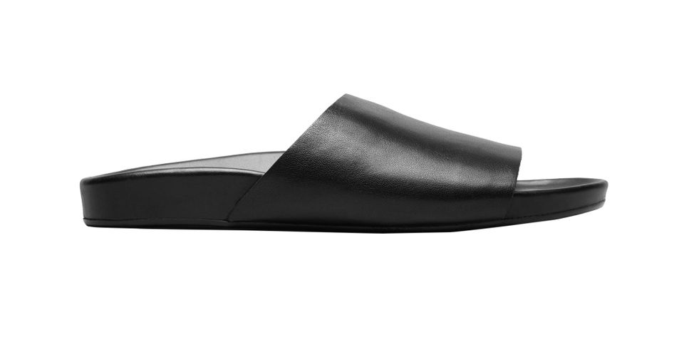 Everlane Black The Form Slide Sandal