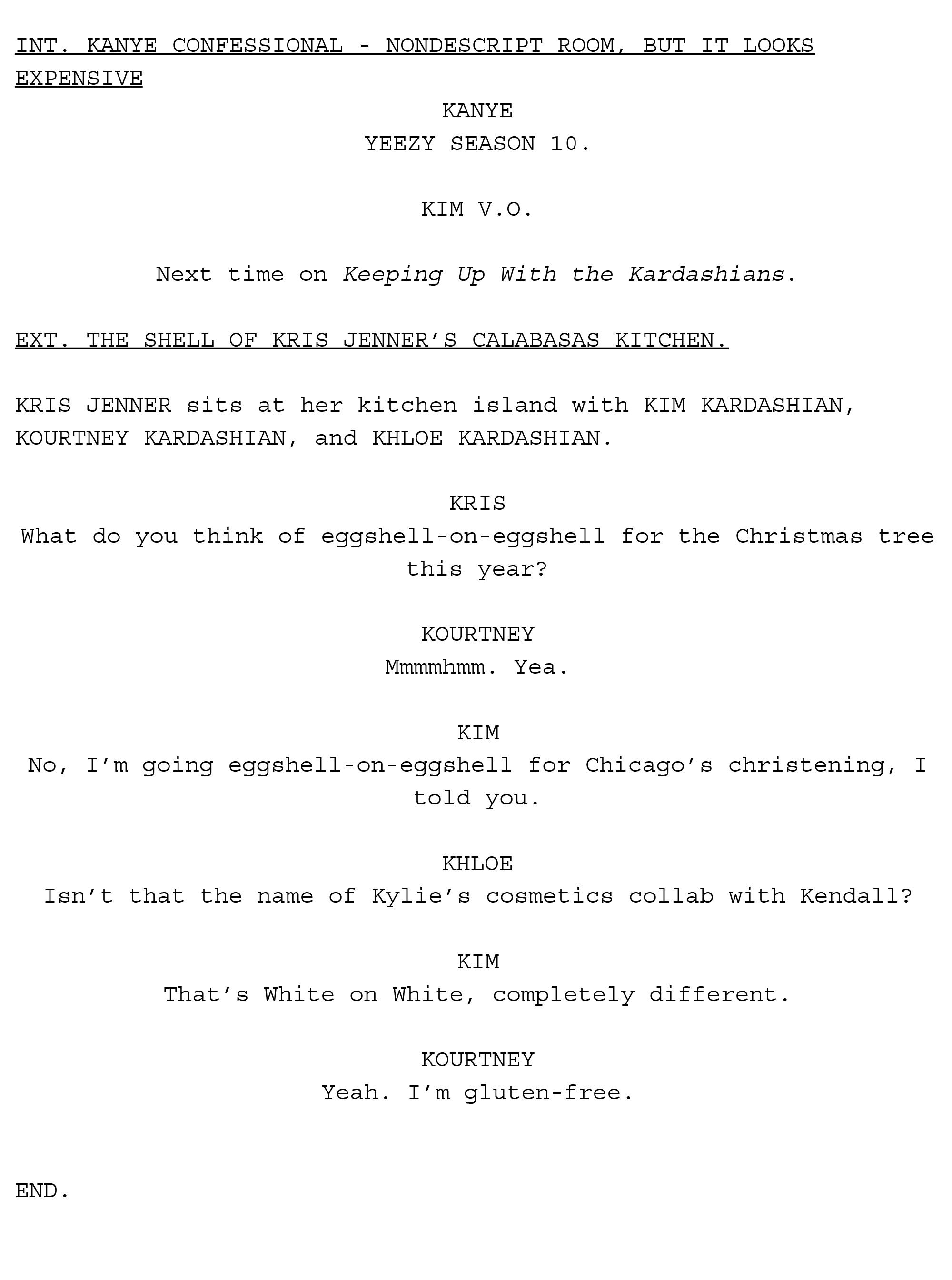 Script Kanye Fanfiction Based Off Kanye West’s Trump Tweets
