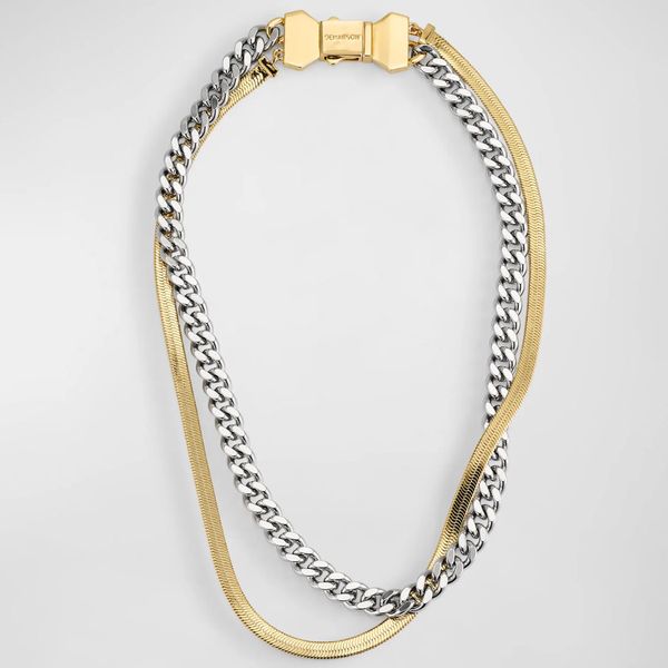 Demarson Nadine Layered Two-Tone Necklace