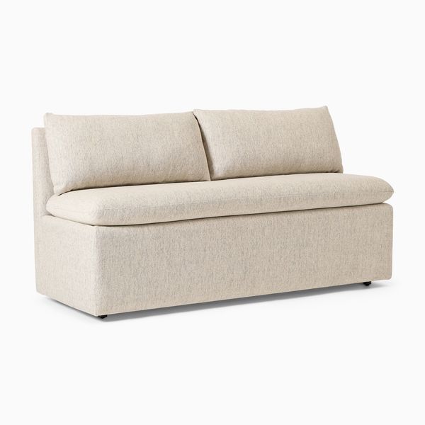 West Elm Shelter Storage Banquette