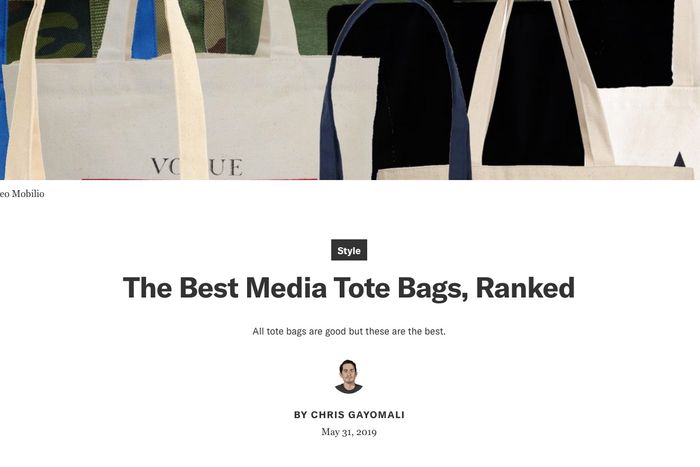 The Best Media Tote Bags, Ranked