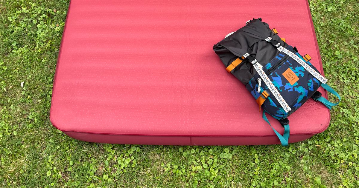 This Inflatable Mattress Is the Hästens of the Woods