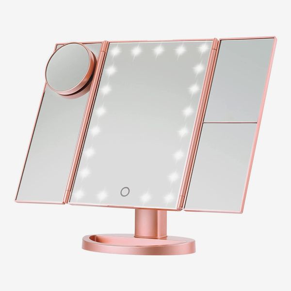 14 Best Lighted Makeup Mirrors 2022, Square Makeup Mirror With Lights