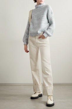 Alex Mill Abigail Wool and Cashmere-Blend Turtleneck Sweater