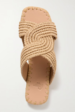 Castañer Prado Raffia Slides