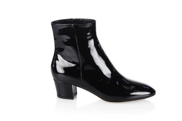 Gianvito Rossi Patent Leather Booties