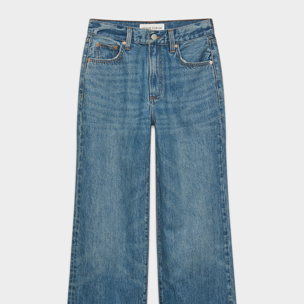 Aritzia Denim Forum The Farrah Hi-Rise Wide Jean
