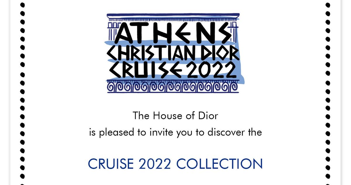 Watch the Dior Cruise 2022 Show Livestream