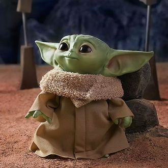 Baby yoda best sale toy disney