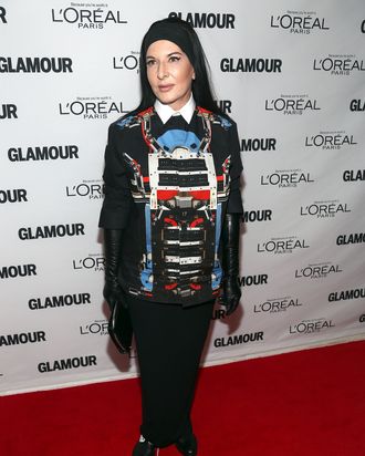 NEW YORK, NY - NOVEMBER 11: Marina Abramovic attends the Glamour Magazine 23rd annual Women Of The Year gala on November 11, 2013 in New York, United States. (Photo by Paul Zimmerman/WireImage)
