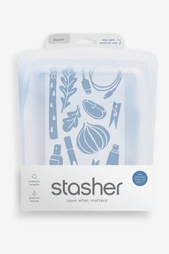 Stasher Clear Quart Reusable Silicone Bag