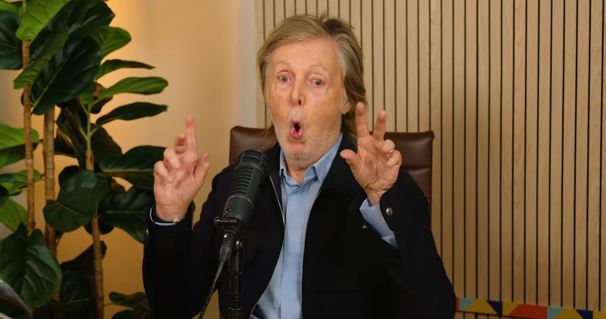 Paul McCartney Makes a TikTok Sound