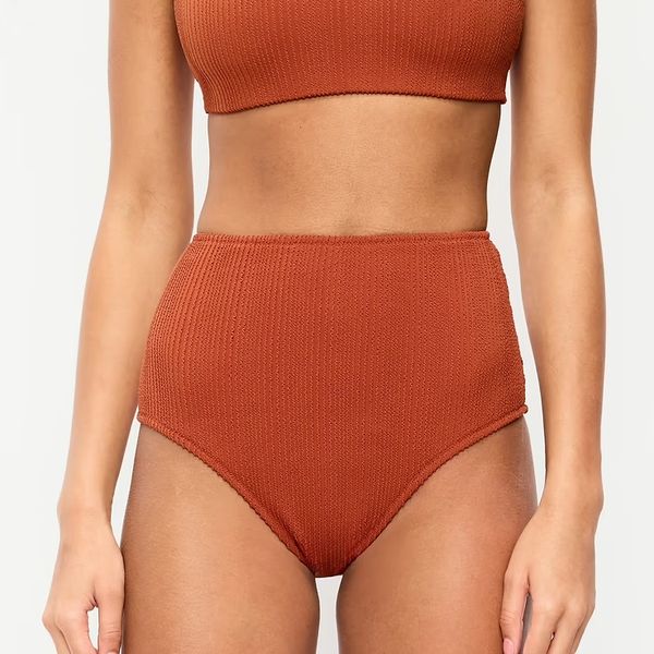 Old Navy High-Waisted Ribbed Bikini Swim Bottoms