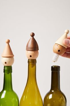 Farmhouse Pottery Wine Stopper - Man