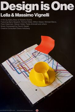Design Is One: The Vignellis 2012 U.S. One-Sheet Poster