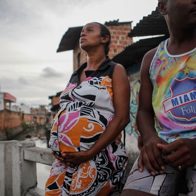 Pregnant women in Brazil.