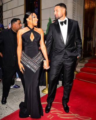 Megan Thee Stallion and Klay Thompson Debut on Red Carpet