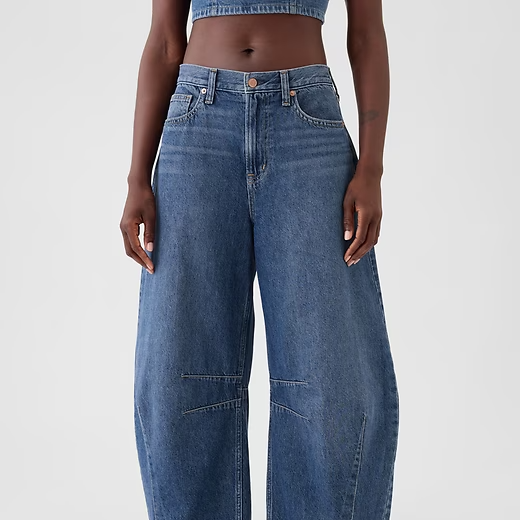 Gap High Rise Horseshoe Jeans