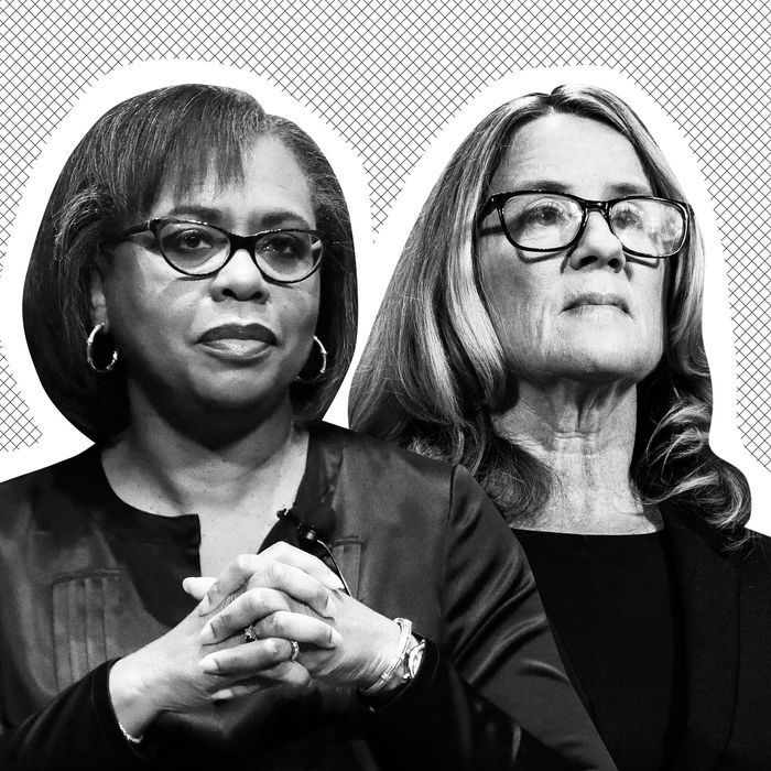 Anita Hill, Christine Blasey Ford.