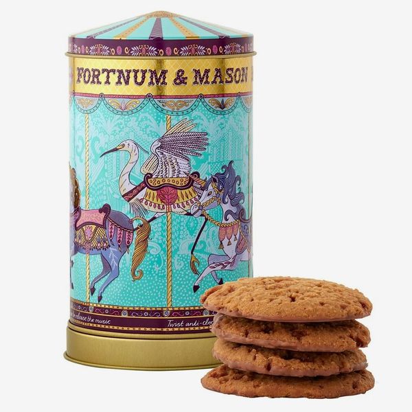 Fortnum & Mason Mini Merry Go Round Musical Biscuit Tin