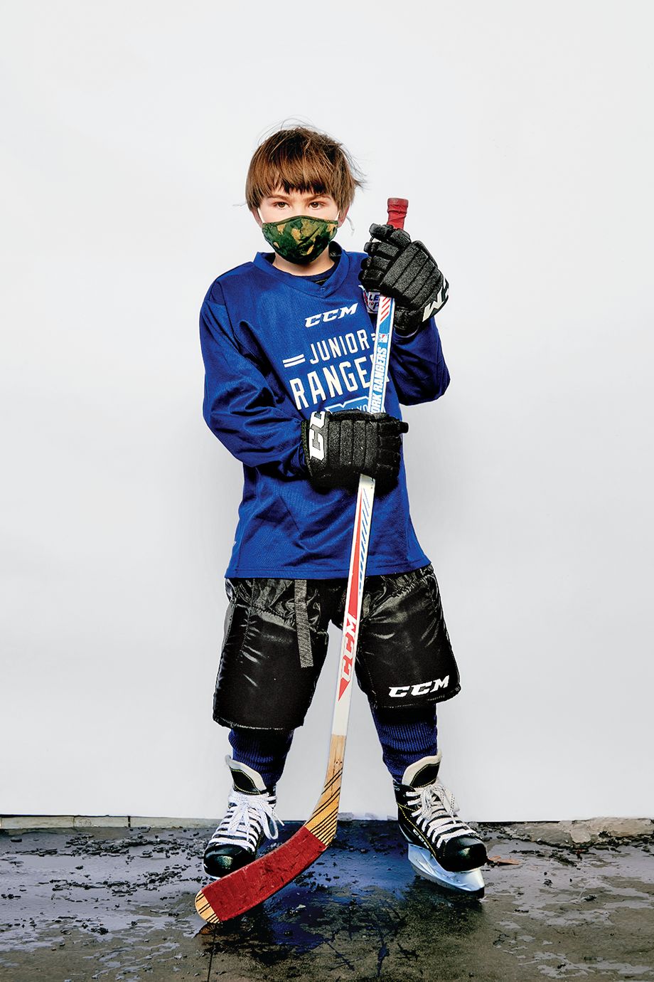 Photos: Junior Rangers Hockey Practice at Prospect Park