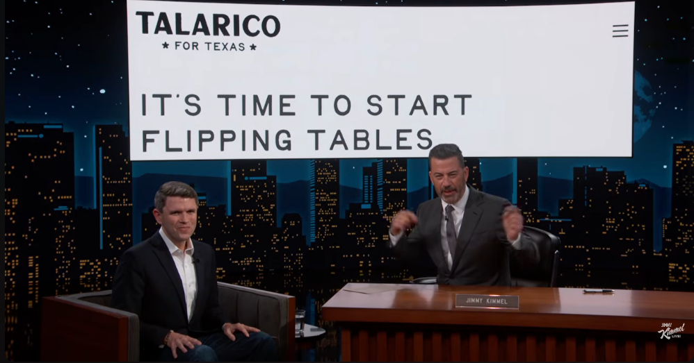 Talarico Tells Kimmel Trump's Freaky Nickname Is Backfiring