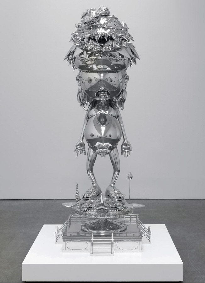 Takashi Murakami Black & White 'Kaikai' 'Kiki