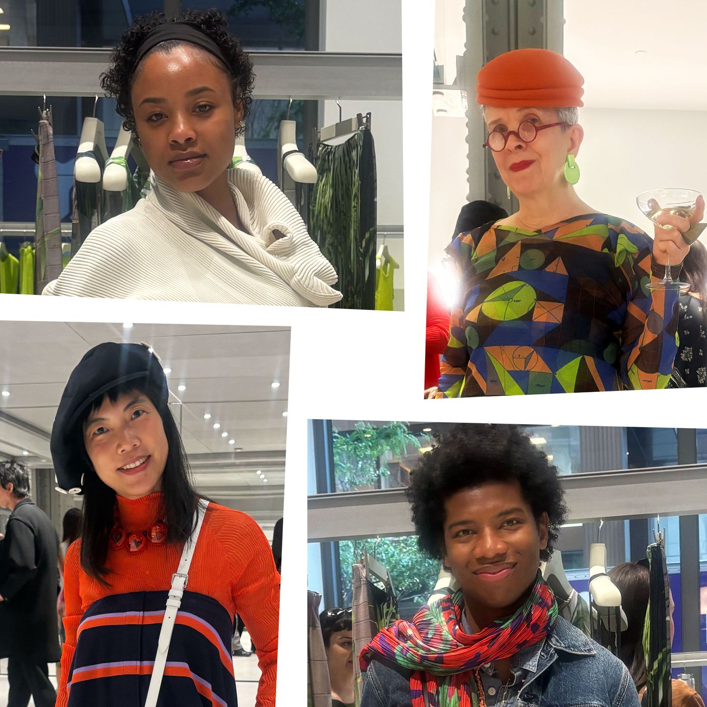 The 'Issey Army' at Issey Miyake's Biggest Store Opening