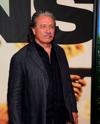 Edward James Olmos attends 