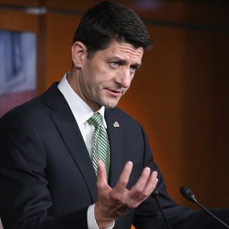 Paul Ryan Holds Weekly Press Briefing At Capitol