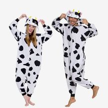 Funziez! Adult Onesie Cow Halloween Costume