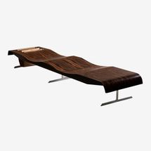 Jorge Zalszupin Onda Bench by L’atelier 1960