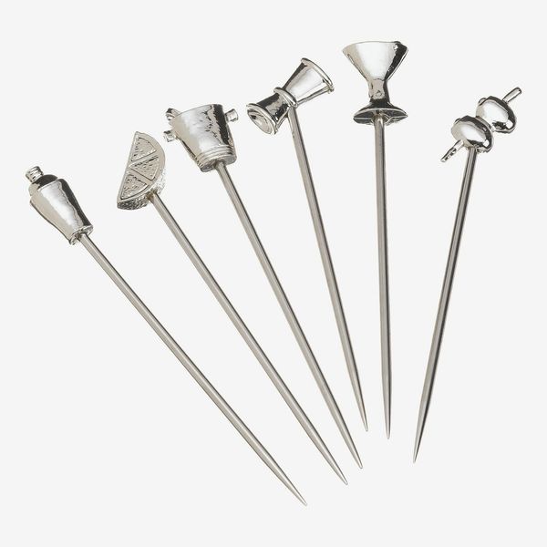 Prodyne Stainless Steel & Pewter Martini Picks