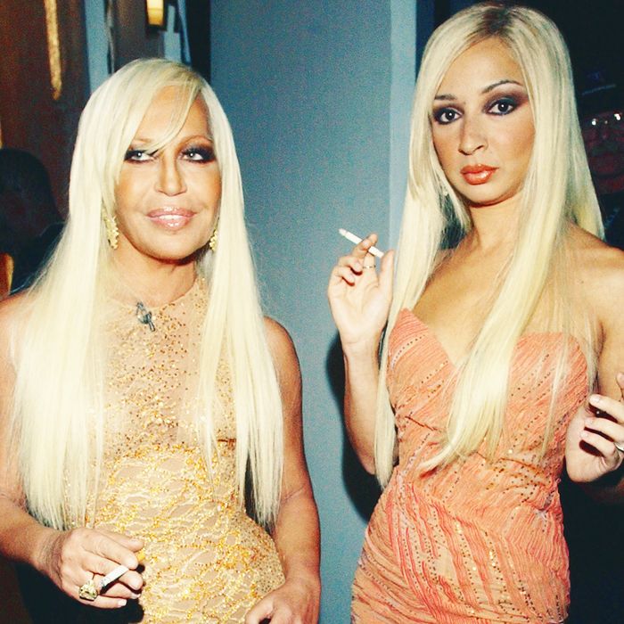 donatella versace 2001