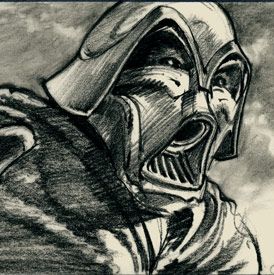 Drafting Darth Vader: Early Drawings From Star Wars Storyboards: The ...