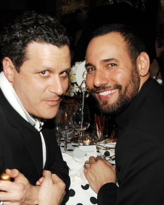 Isaac Mizrahi & Arnold Germer.