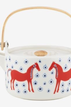 Marimekko Women’s Oiva Musta Tamma Teapot