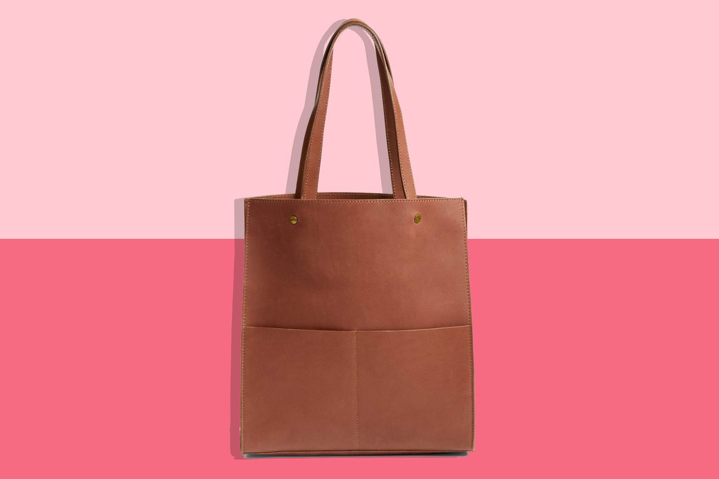 madewell the passenger convertible leather tote