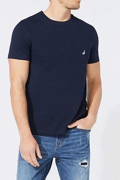 Nautica Men’s Solid Pocket T-Shirt