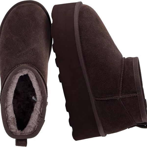 Cushionaire Hippy Women’s Platform Ankle Boots