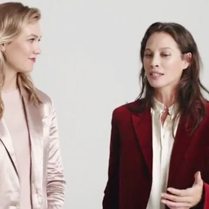 Karlie Kloss, Christy Turlington Give Advice for Cole Haan