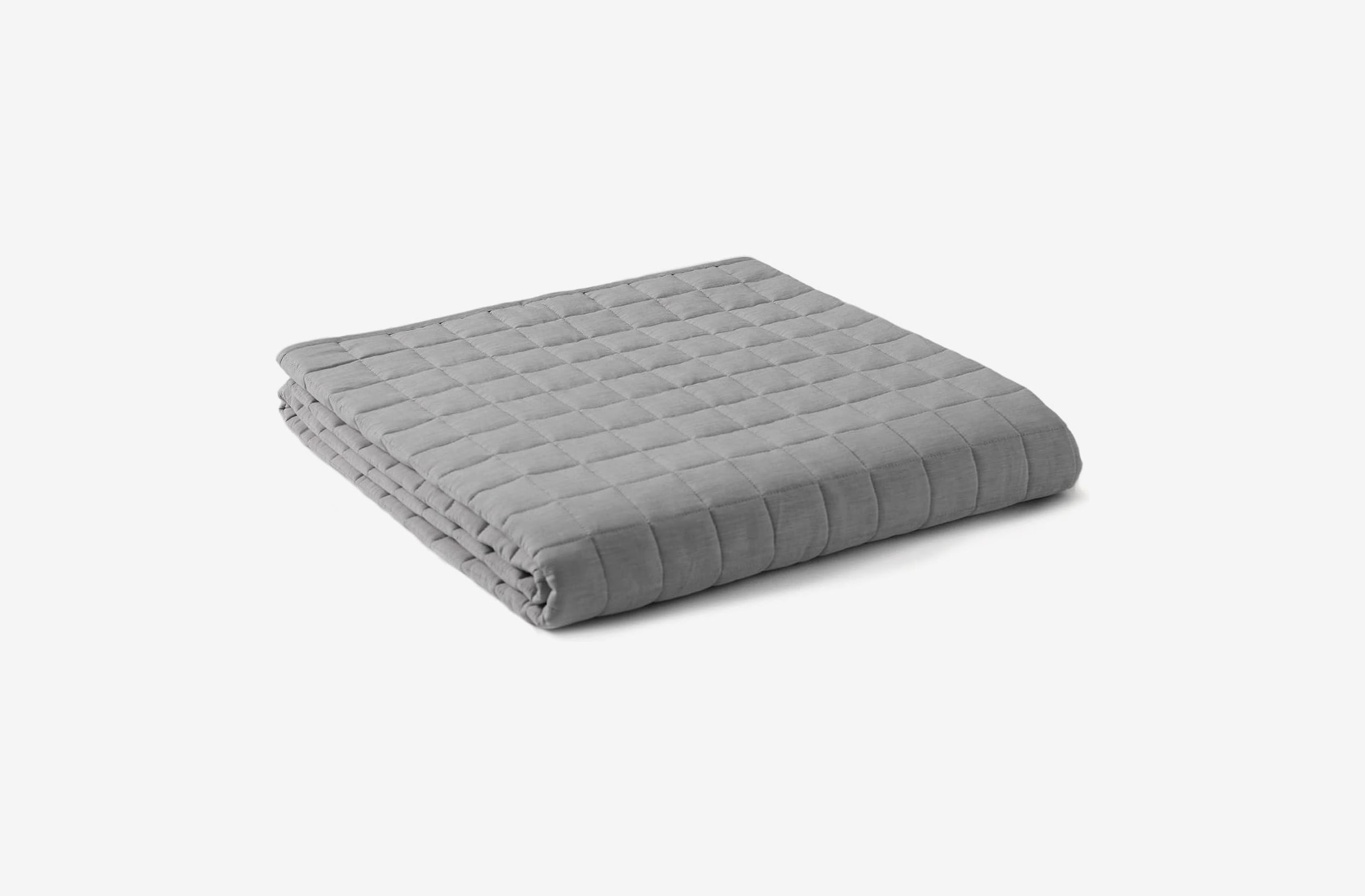  Layla 300 Thread Count Weighted Blanket with Fleece Top Layer,  Even Weight Distribution, 100% Cotton Bottom Layer (25 pounds) : Home &  Kitchen