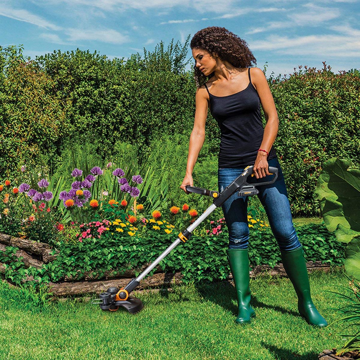 rechargeable lawn edge trimmer