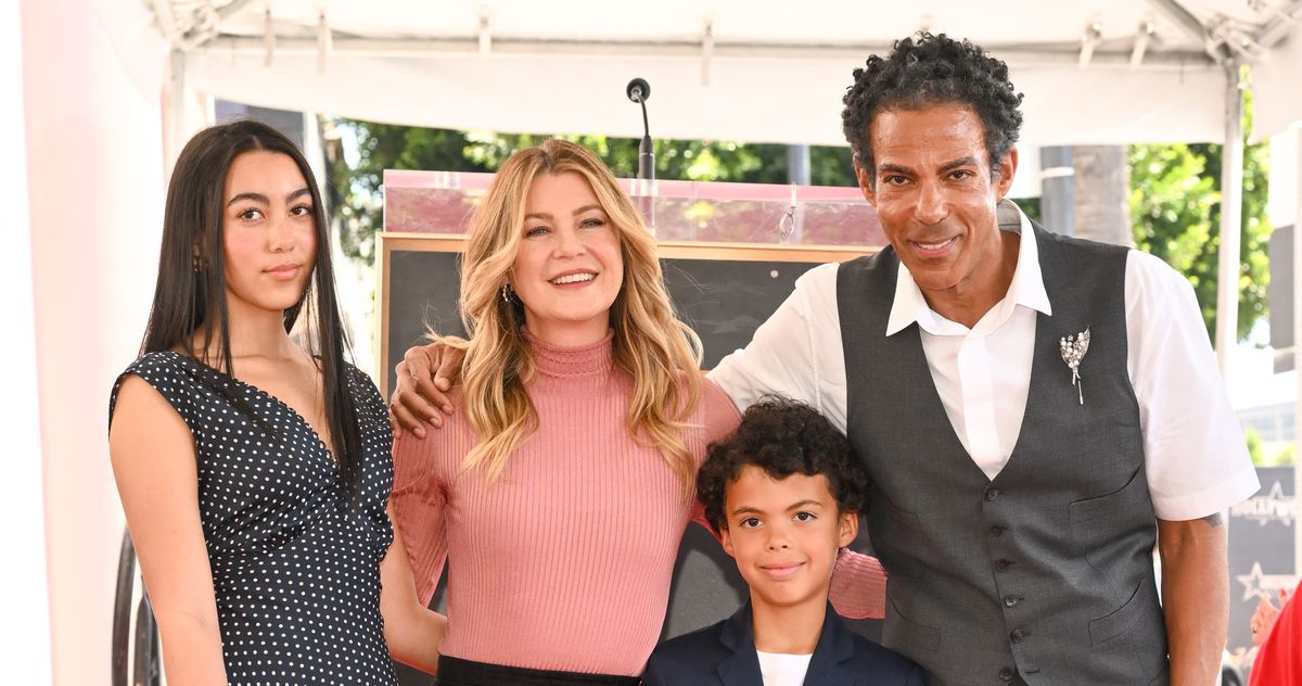 Ellen Pompeo Brought Her Kids to Her Walk of Fame Ceremony