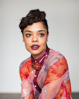 Tessa Thompson in Gucci Dress, $12,500, available at select Gucci stores nationwide and gucci.com.