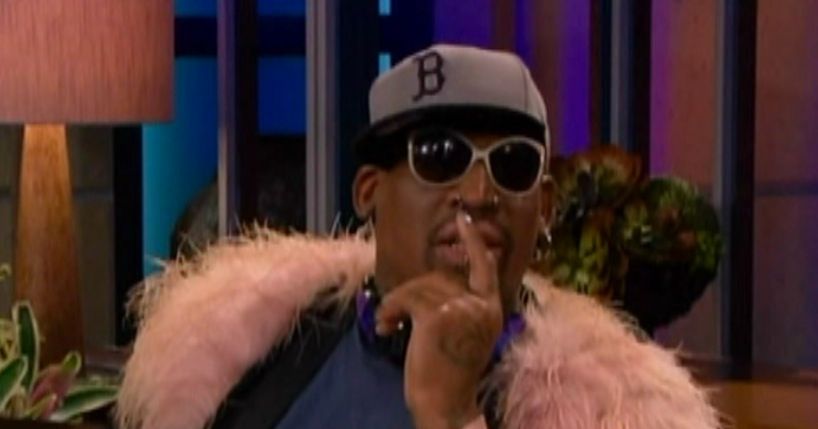 Last Night On Late Night More Kim Jong Un Gibberish With Dennis Rodman