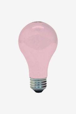 GE Soft Light 60 Watt Pink Light Bulbs, 6 Bulbs